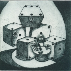 Il gioco dei dadi (foglio 25x35)