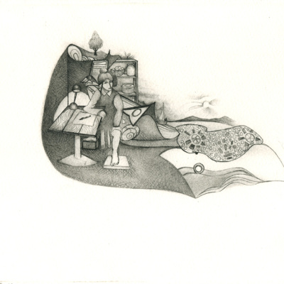 9 Pensieri (foglio 25x35)